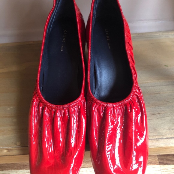 Celine Leather Soft Ballerina Heels size 38 - Picture 2 of 6